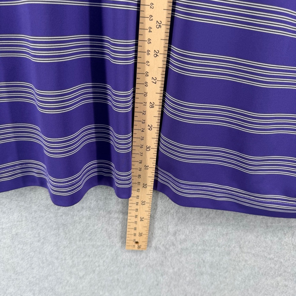 Nike Golf Mens XL Purple Striped 2012 US Open Olympic Club Polo Shirt 452505-545 - Picture 10 of 10